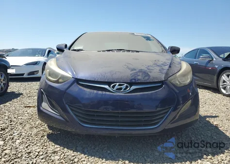 2014 Hyundai Elantra Se z USA, uszkodzony, nr VIN 5NPDH4AE8EH532909